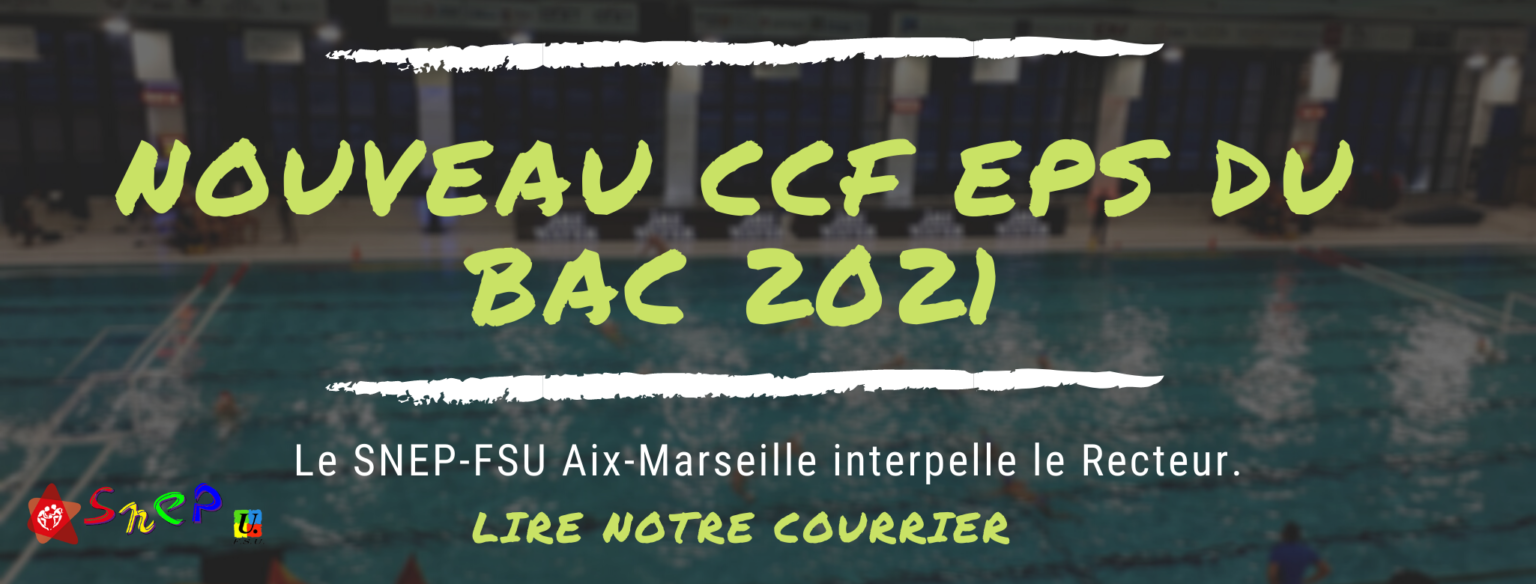nouveau CCF EPS du Bac 2021 – SNEP-FSU Aix Marseille